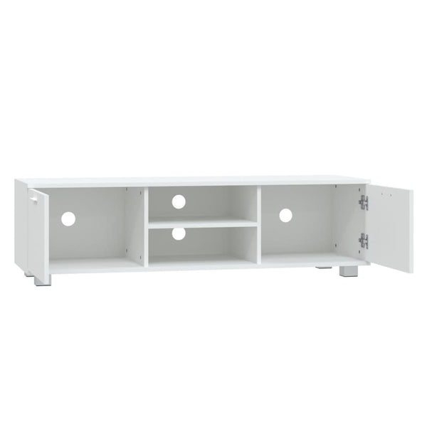 Valkoinen tv-taso Antonin 140x40,5x35cm (puinen)