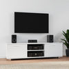 Valkoinen tv-taso Antonin 140x40,5x35cm (puinen)