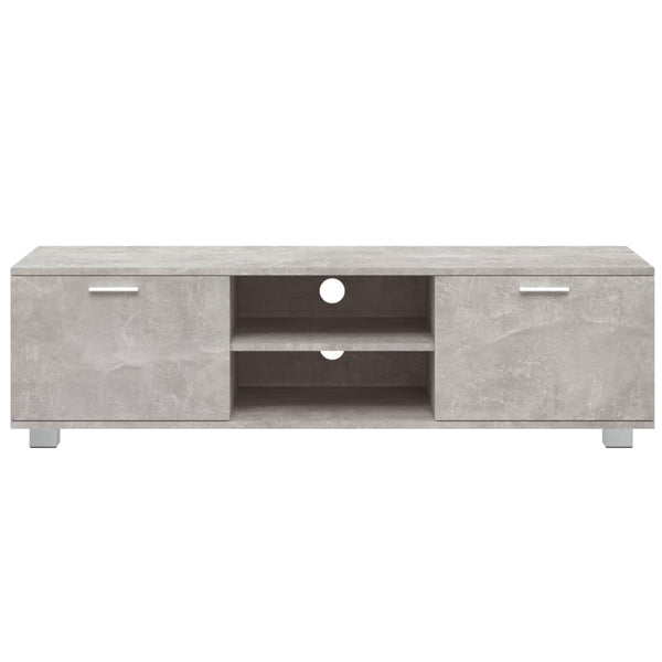Betongraues TV-Board Antonin 140x40,5x35cm (Holz)