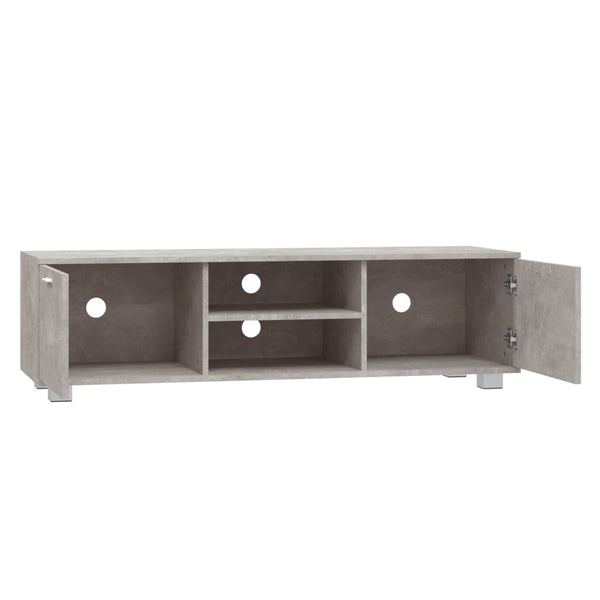 Betongraues TV-Board Antonin 140x40,5x35cm (Holz)