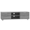 Graues TV-Möbel Antonin 140x40,5x35cm (Holz)
