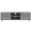 Graues TV-Möbel Antonin 140x40,5x35cm (Holz)