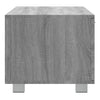 Graues TV-Möbel Antonin 140x40,5x35cm (Holz)