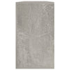 Schuhregal Tiborel 80x24x45cm betongrau (Holz)