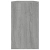 Graue Schuhbank Tiborel 80x24x45cm (Holz)