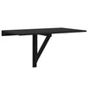 Wandklapptisch Iordanel, schwarz, 100x60x56cm (Holz)