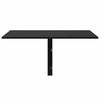 Wandklapptisch Iordanel, schwarz, 100x60x56cm (Holz)