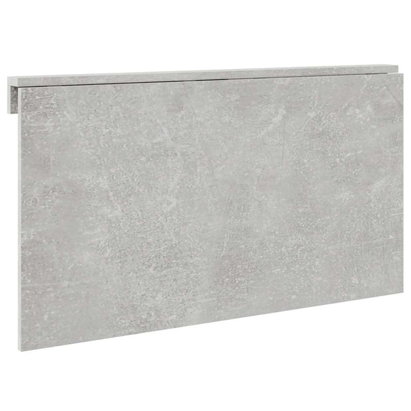 Betongrauer Klapptisch zur Wandmontage Iordanel 100x60x56cm (Holz)