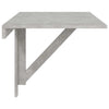Betongrauer Klapptisch zur Wandmontage Iordanel 100x60x56cm (Holz)