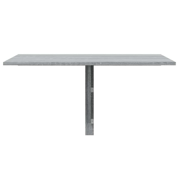 Grauer Klapptisch für die Wand Iordanel 100x60x56cm (Sonoma-Holz)
