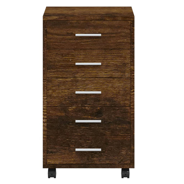 Schubladenschrank Savutammi Olgheta auf Rollen (Holz)