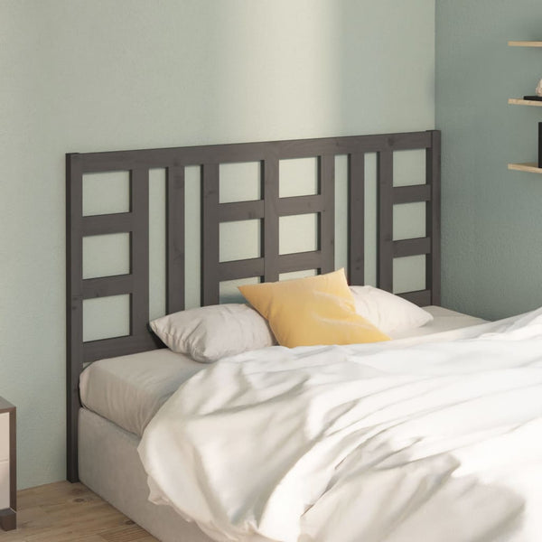 Kopfteil Buriga 146x4x100cm grau (Kiefer)