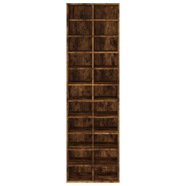Schuhregal Delfina aus Rauchereiche 54x34x183cm (Holz)