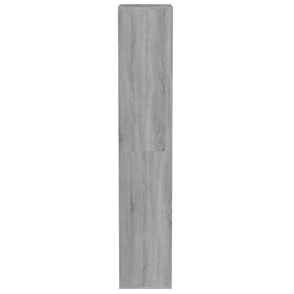 Graues Schuhregal Delfina 54x34x183cm (Holz)