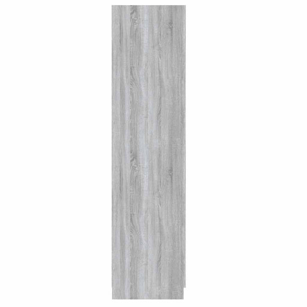 Grauer Kleiderschrank Pirus 90x52x200cm (Holz)