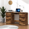 Räuchereiche Schreibtisch Angelus 140x50x77cm (Holz)