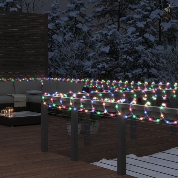 Mehrfarbiges Lichtschlauch Borzasi 20 m (480 LED-Leuchten PVC)