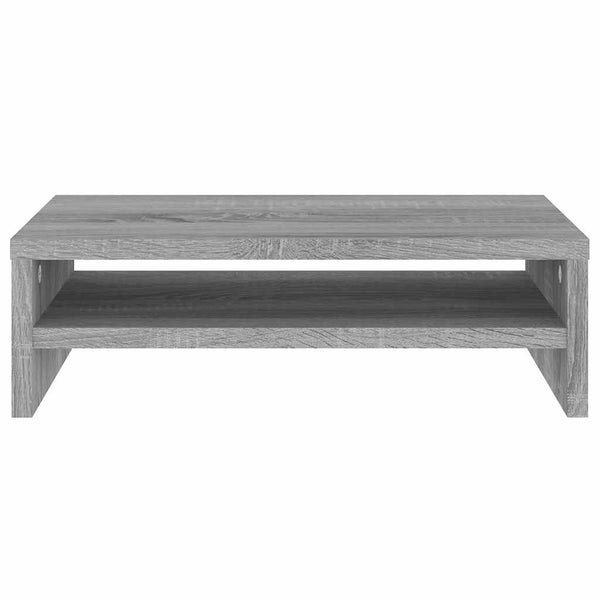 Grauer Bildschirmständer Reisad 42x24x13cm (Holz)