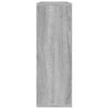 Harmaa seinähylly Micut 104x20x58,5cm (puinen)