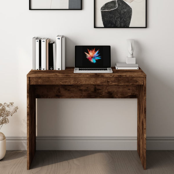 Räuchereichenschreibtisch Nelli 90x40x72cm (Holz)