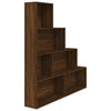 Braunes Bücherregal Verginiea 155x24x160cm (Eiche)