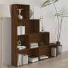 Braunes Bücherregal Verginiea 155x24x160cm (Eiche)