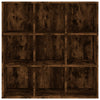 Bücherregal Mignona aus Rauchereiche 98x29x97,5cm