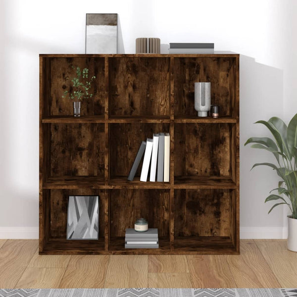 Bücherregal Mignona aus Rauchereiche 98x29x97,5cm