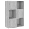 Grauer Aufbewahrungsschrank Belini 60x29,5x90cm