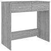 Grauer Schreibtisch Carolina 80x40x75cm (Holz)