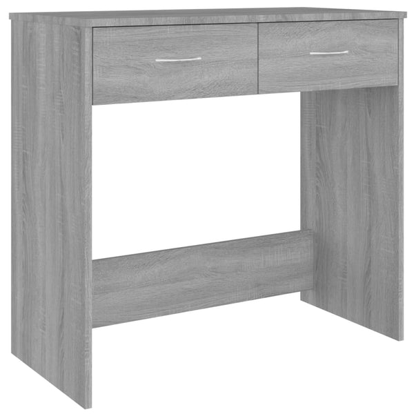 Grauer Schreibtisch Carolina 80x40x75cm (Holz)