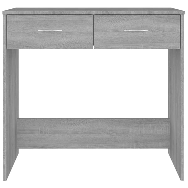 Grauer Schreibtisch Carolina 80x40x75cm (Holz)