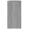 Grauer Schreibtisch Carolina 80x40x75cm (Holz)