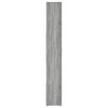 Graues Bücherregal Ilda 67x24x161cm (Holz)