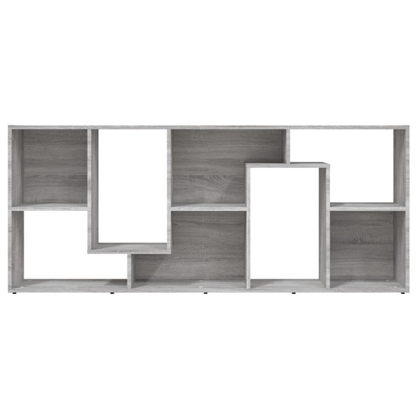 Graues Bücherregal Ilda 67x24x161cm (Holz)