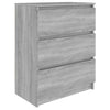 Graues Sideboard Baiadera 60x35x76cm (Holz)