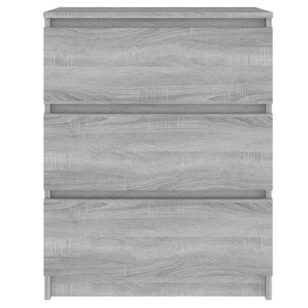 Graues Sideboard Baiadera 60x35x76cm (Holz)