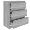 Graues Sideboard Baiadera 60x35x76cm (Holz)
