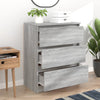 Graues Sideboard Baiadera 60x35x76cm (Holz)
