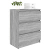 Graues Sideboard Baiadera 60x35x76cm (Holz)