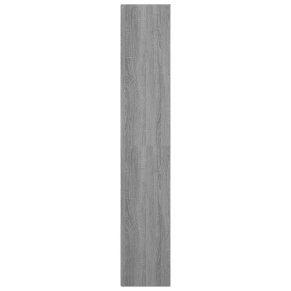 Graues Bücherregal Grofu 36x30x171cm (Holz)