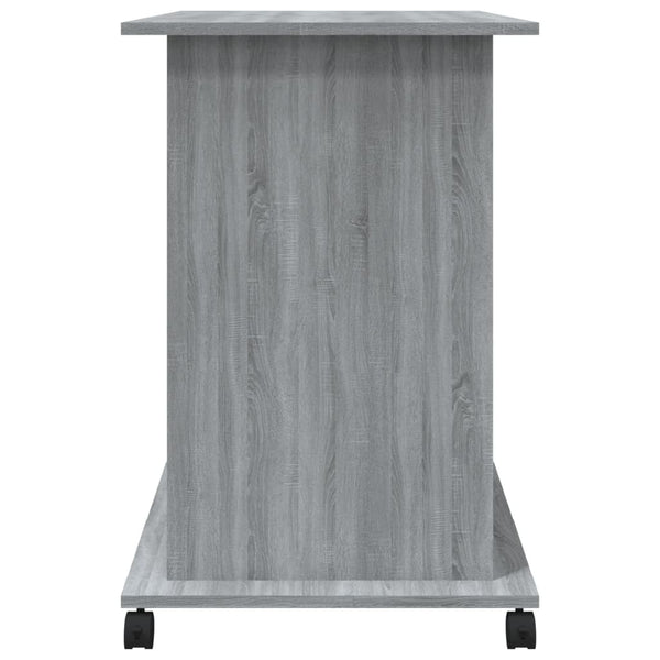 Grauer Computertisch Tasita 80x50x75cm (Holz)