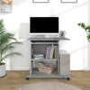 Grauer Computertisch Tasita 80x50x75cm (Holz)