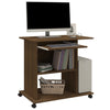 Brauner Computertisch Tasita 80x50x75cm (Holz)