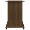 Brauner Computertisch Tasita 80x50x75cm (Holz)