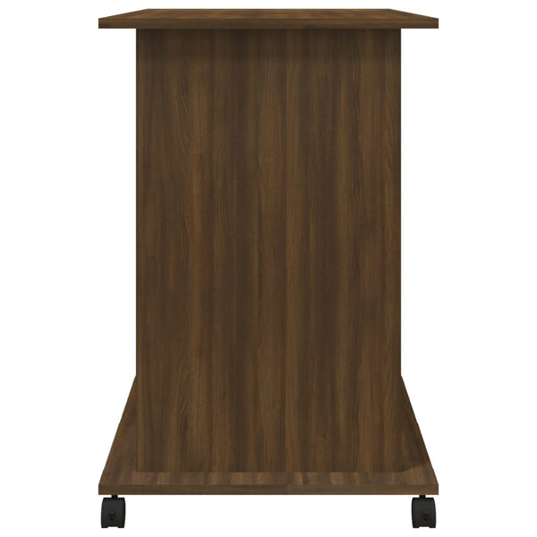 Brauner Computertisch Tasita 80x50x75cm (Holz)