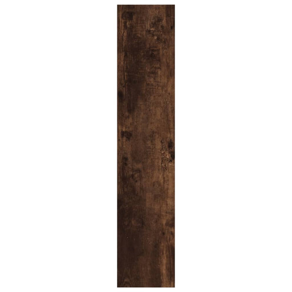 Wildeiche Wandregal Ispasia 90x16x78cm (Holz)