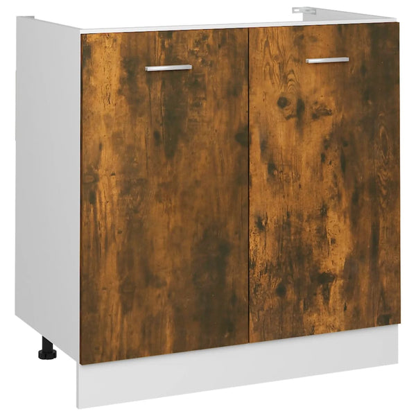 Waschbeckenunterschrank Savutammi Pompilas 80x46x81,5cm (Holz)