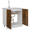 Waschbeckenunterschrank Savutammi Pompilas 80x46x81,5cm (Holz)