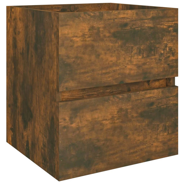 Waschtischunterschrank Rauch-Eiche Portaru 41x38,5x45cm (Holz)